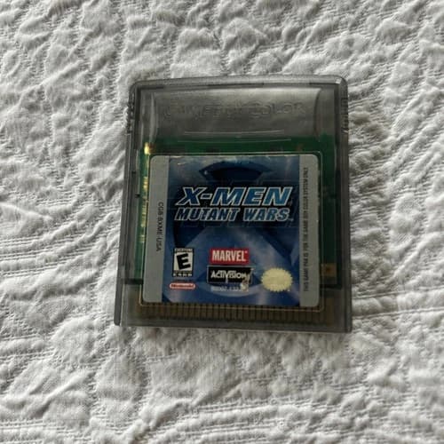 X Men Mutant Wars Nintendo Game Boy Color GBC Authentic