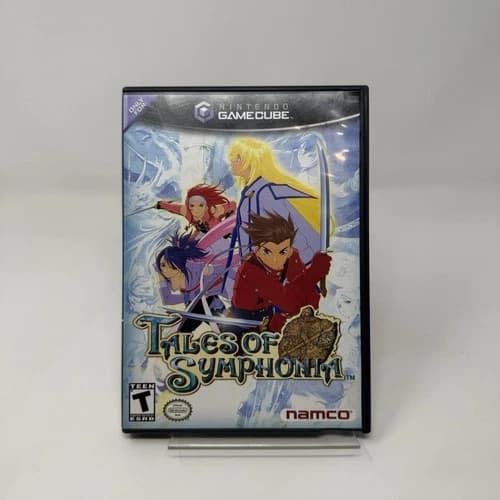 Tales of Symphonia Nintendo GameCube Complete CIB w/Manual 2-Discs - Tested