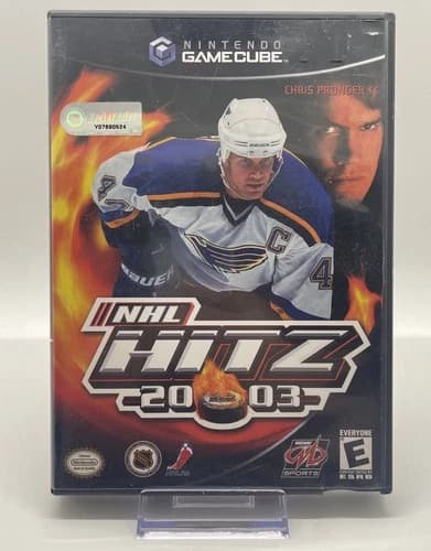 NHL Hitz 2003 (Nintendo GameCube, 2002) Complete With Manual