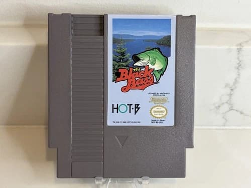 The Black Bass - 1989 NES Nintendo Game - Cart Only - TESTED!