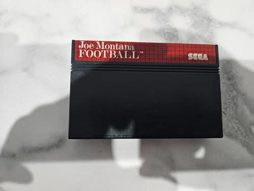 Sega Master system game Joe Montana Football