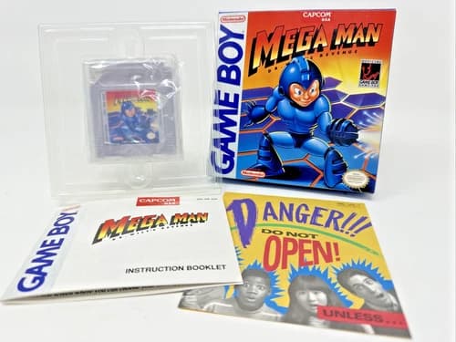 Mega Man: Dr. Wily's Revenge (Game Boy) CIB Complete in Box - Clean Box!