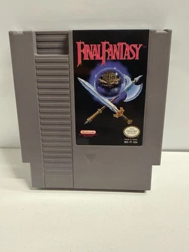 Final Fantasy (Nintendo NES) Authentic Cartridge Only Cleaned And Tested