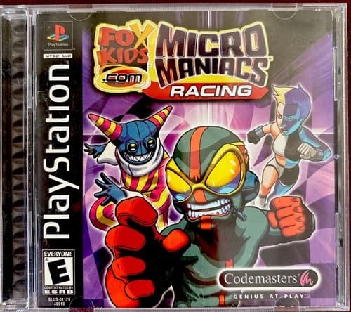 FoxKids.com Micro Maniacs Racing (Sony PlayStation 1, 2000)
