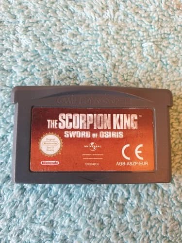 THE SCORPION KING SWORD OF OSIRIS CARTRIDGE ONLY GENUINE FOR GAMEBOY ADVANCE