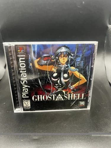 Ghost in the Shell - CIB THQ Inc Playstation 1 PS1 Tested Rare !