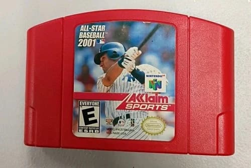 All-Star Baseball 2001 (2000, N64) Tested & Works