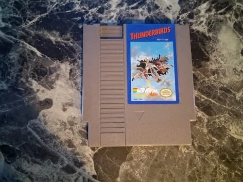 Thunderbirds Nintendo NES Authentic Tested Contacts Cleaned