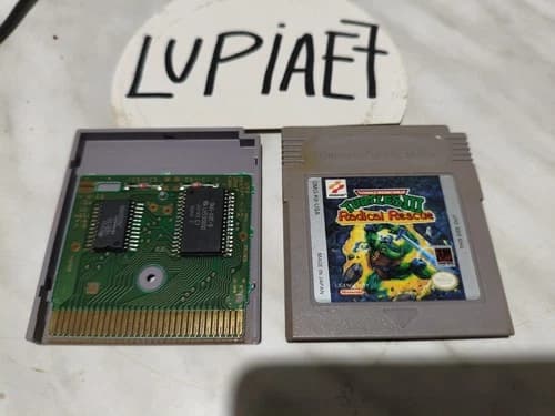 TMNT Teenage Mutant Ninja Turtles 3 Radical Rescue LEGIT USA Nintendo Game Boy