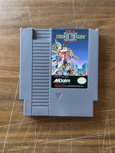 Double Dragon II The Revenge Nintendo NES Game Acclaim NTSC-U/C 1990 Beat Em Up