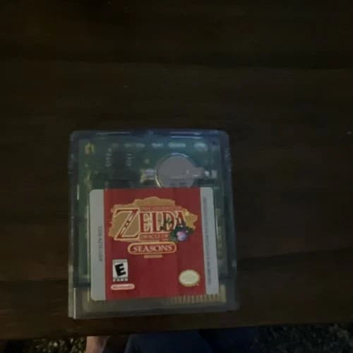 Nintendo Game Boy Color with The Legend of Zelda: Oracle of Seasons Cartridge