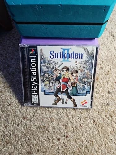 Suikoden II 2 (Sony PlayStation 1, 1999) Complete PS1