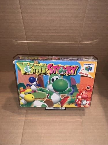 Yoshi's Story (Nintendo 64, 1998) N64 Complete CIB Tested Very Good