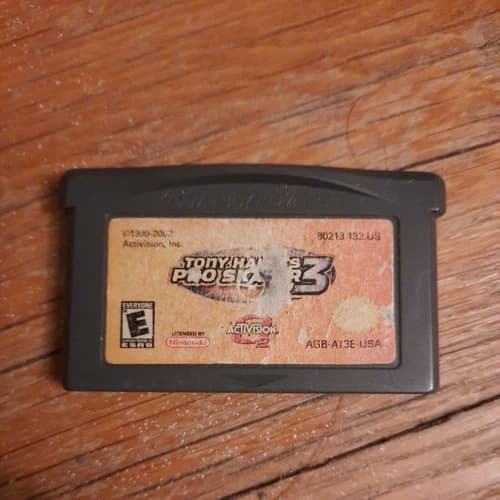 Tony Hawk's Pro Skater 3 (Nintendo Game Boy Advance, 2002) - Loose