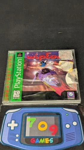 Wipeout Greatest Hits (Sony PlayStation 1, 1996) PS1 CIB Complete
