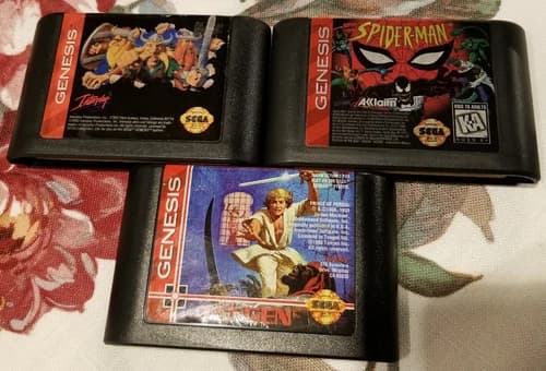 Prince of Persia ⚔️ Lost Vikings 🕸️ Spiderman (Sega Genesis)