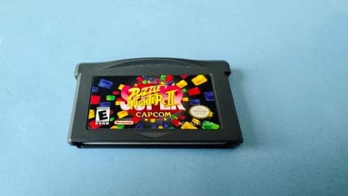 Super Puzzle Fighter II 2 Nintendo Game Boy Advance SP Gameboy Game
