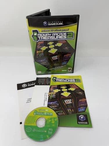 Midway Arcade Treasures 2 - Nintendo Gamecube Complete Clean Tested