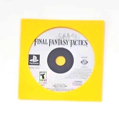 Final Fantasy Tactics Sony PlayStation 1, PS1 Disc Only