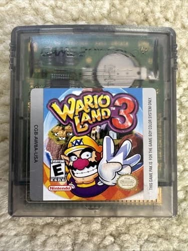 Wario Land 3 (Nintendo Game Boy Color, 2000) Cartridge Only - Tested! VG