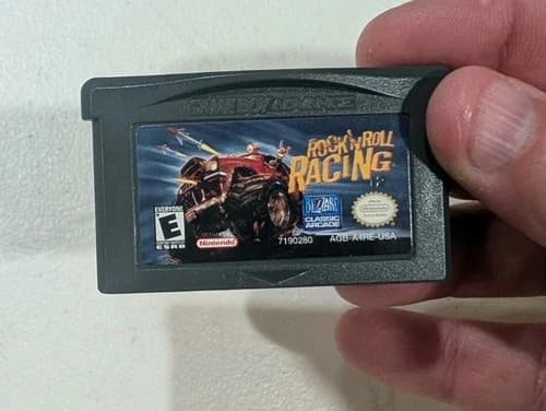 Rock 'n Roll Racing (Nintendo Game Boy Advance) - Cartridge Only - Tested!