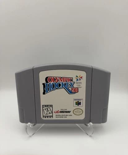 Olympic Hockey 98 Nintendo 64 N64 Authentic Cartridge Tested Working