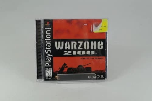 Warzone 2100 (Sony PlayStation 1 PS1 1999) Complete CIB W/Manual