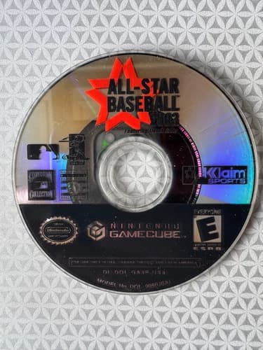 All-Star Baseball 2003 Nintendo GameCube Disc Only Tested & Working!
