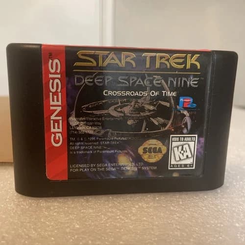 Sega Genesis Star Trek Deep Space Nine *Cartridge Only*