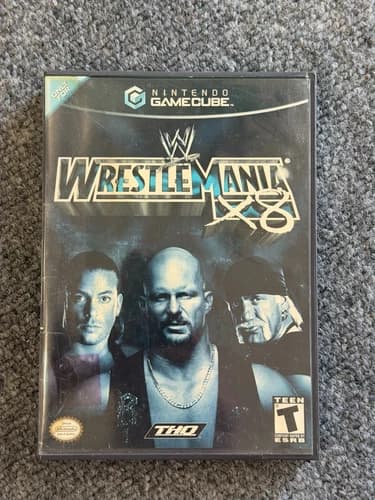 CIB WWE WrestleMania X8 (Nintendo GameCube, 2004)