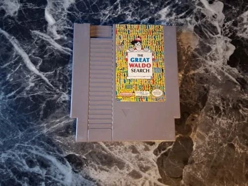 The Great Waldo Search Nintendo NES Authentic Tested Contacts Cleaned