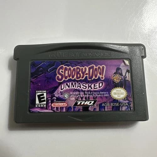 Scooby Doo: Unmasked (Nintendo Game Boy Advance, GBA, 2005) Cart Only - Tested