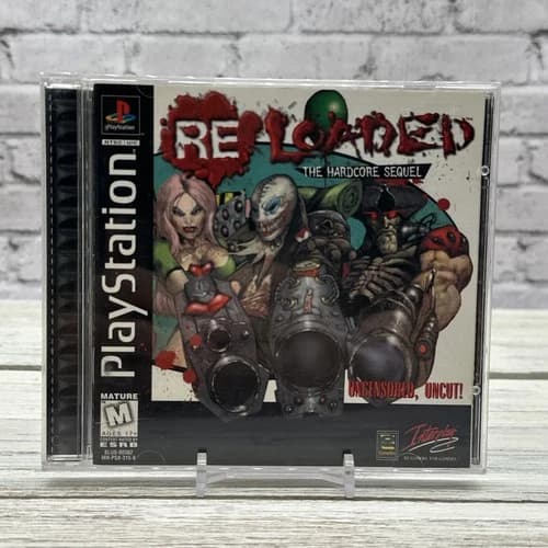 Re-Loaded: The Hardcore Sequel (Sony PlayStation 1, 1996) PS1 CIB
