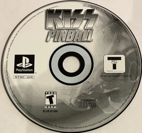 Kiss Pinball (Sony PlayStation 1, PS1) DISC ONLY | NO TRACKING | M3220