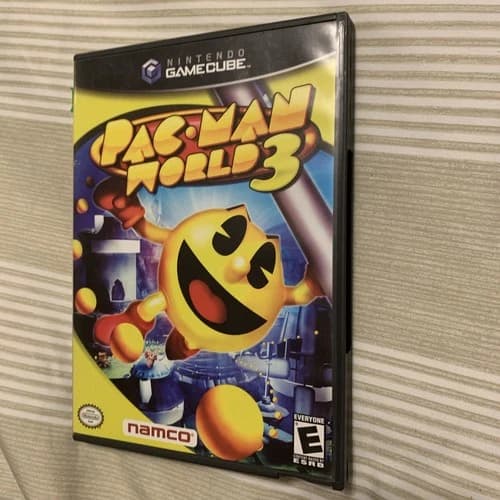 Pac-Man World 3 (Nintendo GameCube, 2005) CIB Complete TESTED