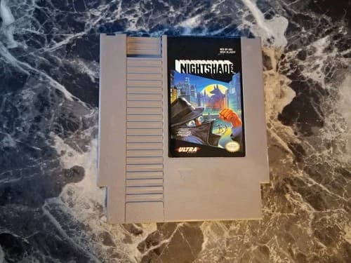 Nightshade Nintendo NES Authentic Tested Contacts Cleaned