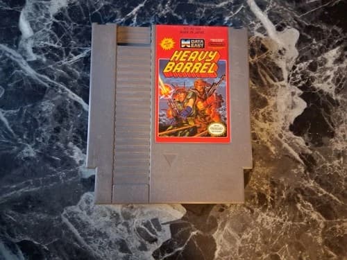 Heavy Barrel Nintendo NES Authentic Tested Contacts Cleaned