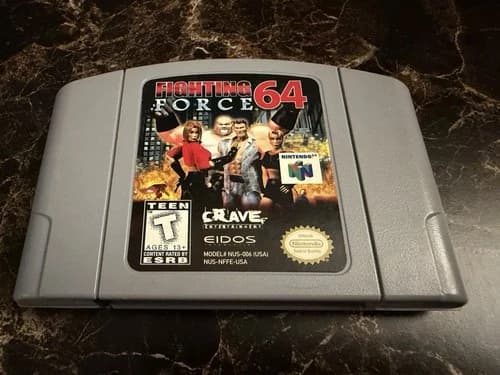 Fighting Force 64 (Nintendo 64 N64) Authentic Tested
