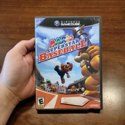 Mario Superstar Baseball (Nintendo GameCube) CIB Complete - Authentic - Tested -