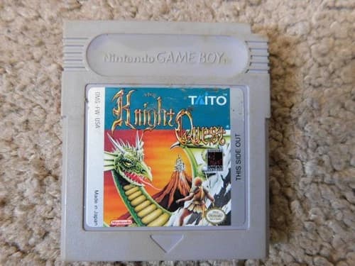 Gameboy Game Knight Quest Cartridge Only Tested And Working