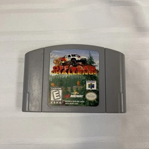 Off Road Challenge Nintendo 64 N64 Cartridge Tested