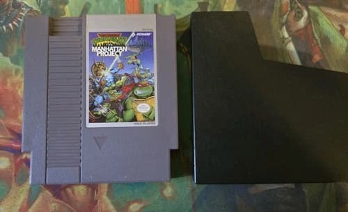 Nes Teenage Mutant Ninja Turtles III The Manhattan Project Nintendo