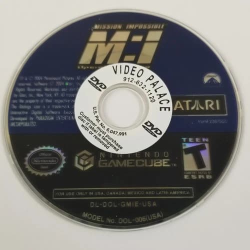 Mission Impossible Operation Suma Gamecube game disc only Tested Works