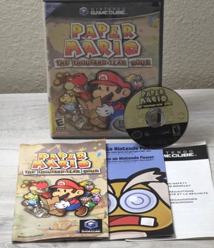 Paper Mario: The Thousand-Year Door (Nintendo GameCube) Complete CIB
