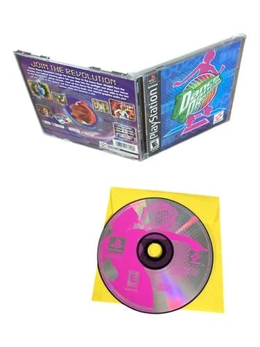 Sony PlayStation 1 PS1 Complete CIB COMPLETE TESTED Dance Dance Revolution 2001