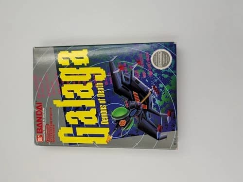 Galaga: Demons of Death (Nintendo NES, 1988) CIB