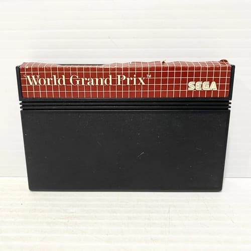 World Grand Prix - Cartridge Only - Sega Master System - Tested - Free Postage