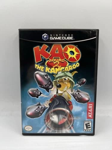 Kao The Kangaroo Round 2 Nintendo GameCube Complete with Manual