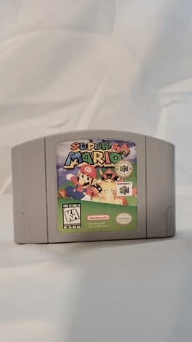 Super Mario 64 Nintendo 64 N64 Game Cartridge Authentic OEM Tested Working