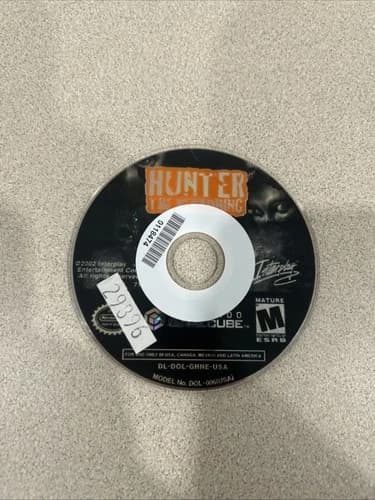 Gamecube - Hunter the Reckoning Tested Authentic Working!